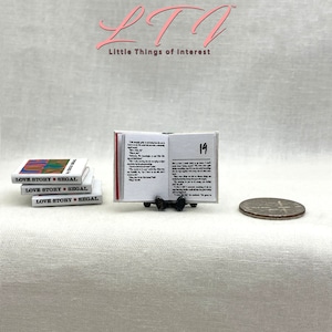 thumbnail image 2 of Little Things Of Interest GIRLSCOUT HANDBOOK - 1:12 Scale Miniature Dollhouse Readable Book 2 of 3