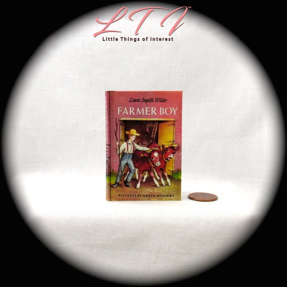FARMER BOY 1:3 Scale Illustrated Readable Book American Girl Doll Book