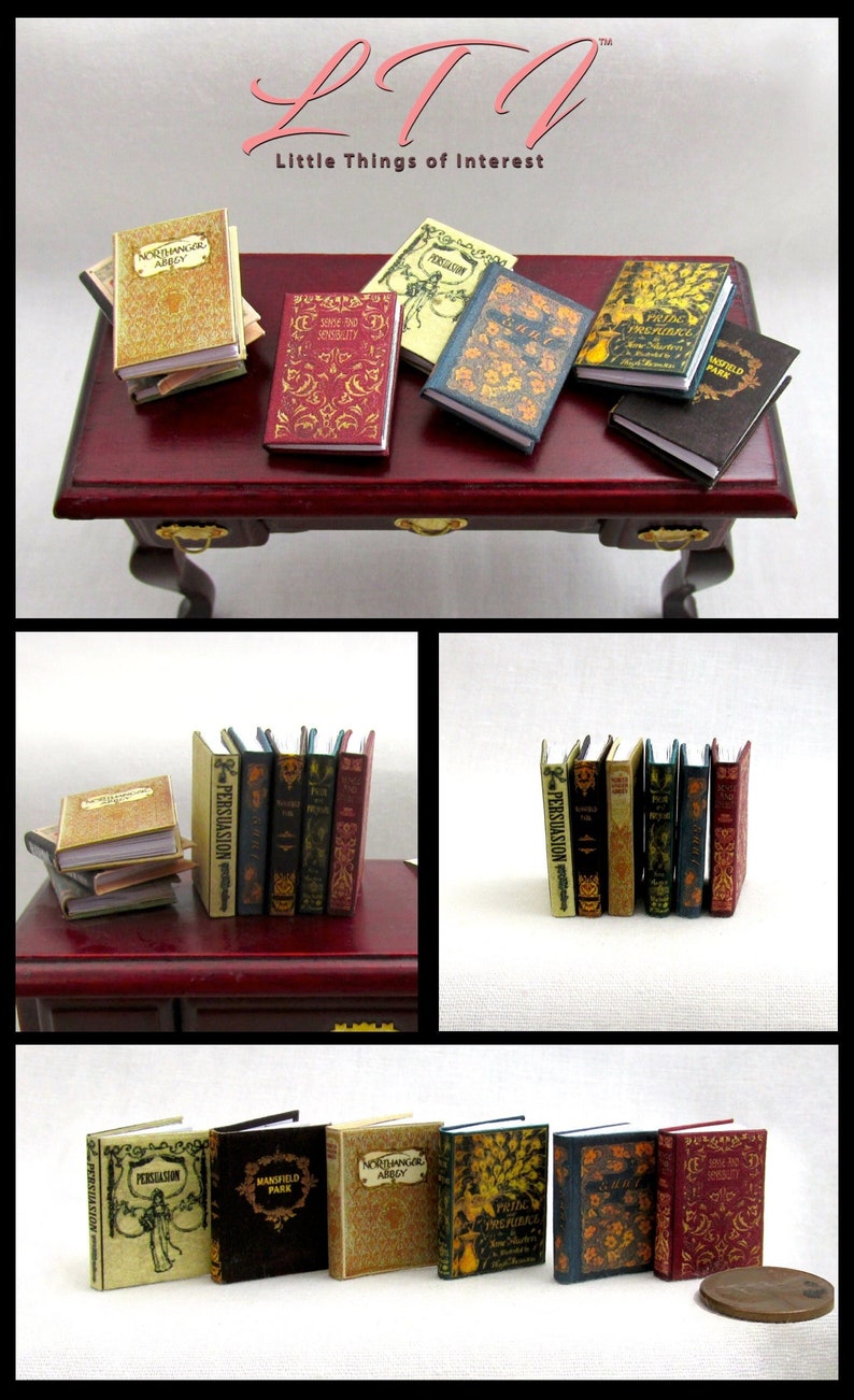 Mini Jane Austin books