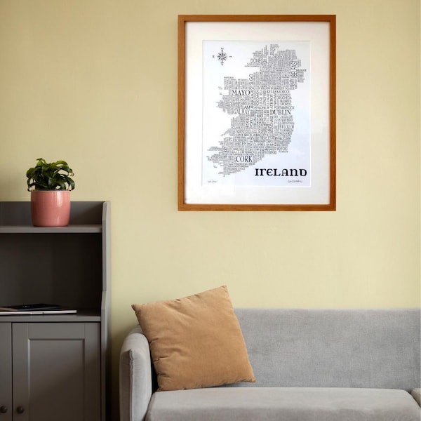 Irish Word Map