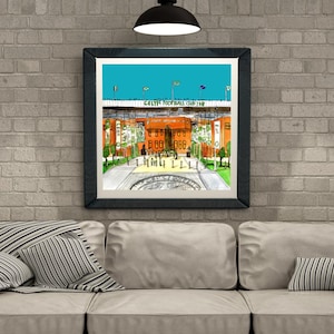 Celtic Park Print: Glasgow Celtic FC Stadium Art