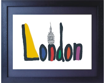 London Print