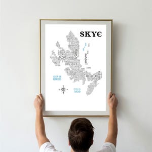 Carte Plan Skye