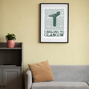 Glasgow Print