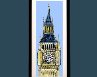Big Ben print - London Art