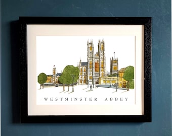 Westminster Abbey print