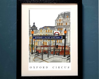 Oxford Circus print