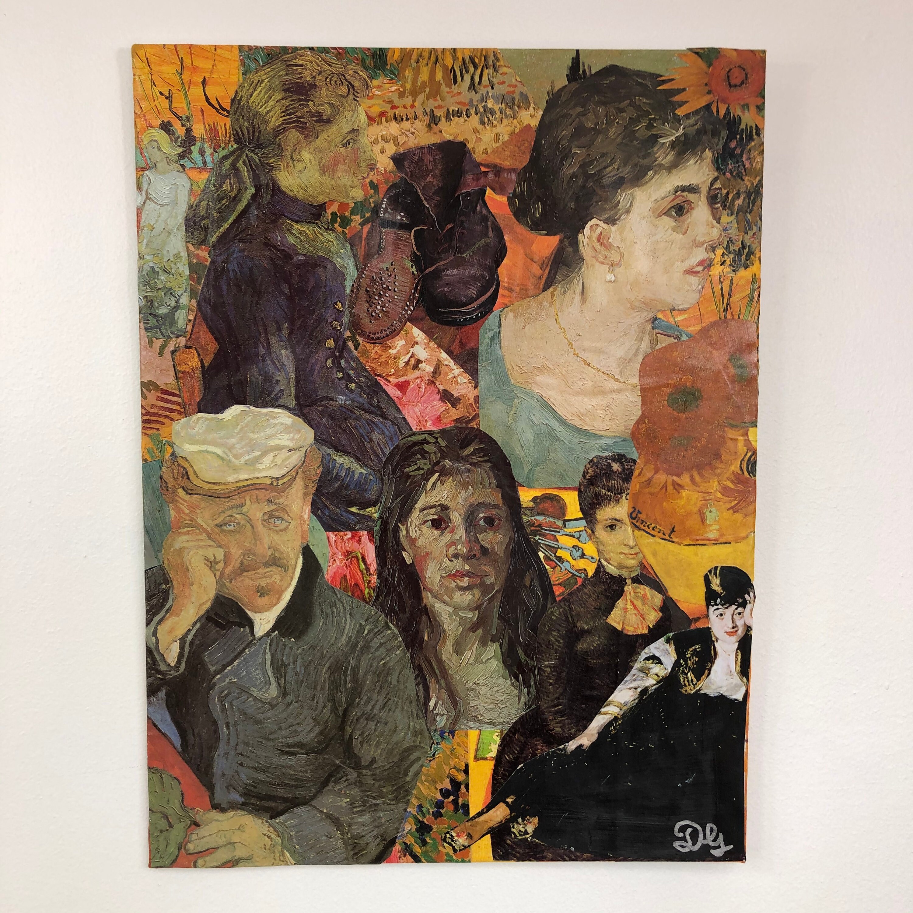 Tableaux Collage Toile Carton Réf 2891