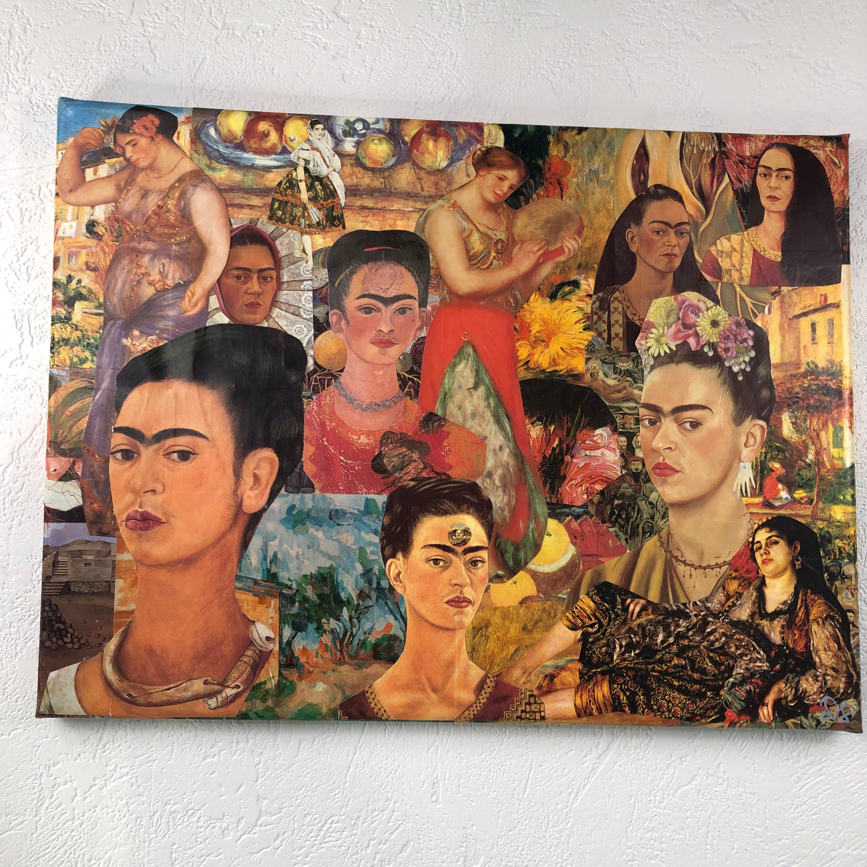 Tableaux Collage Toile Tendue 1316