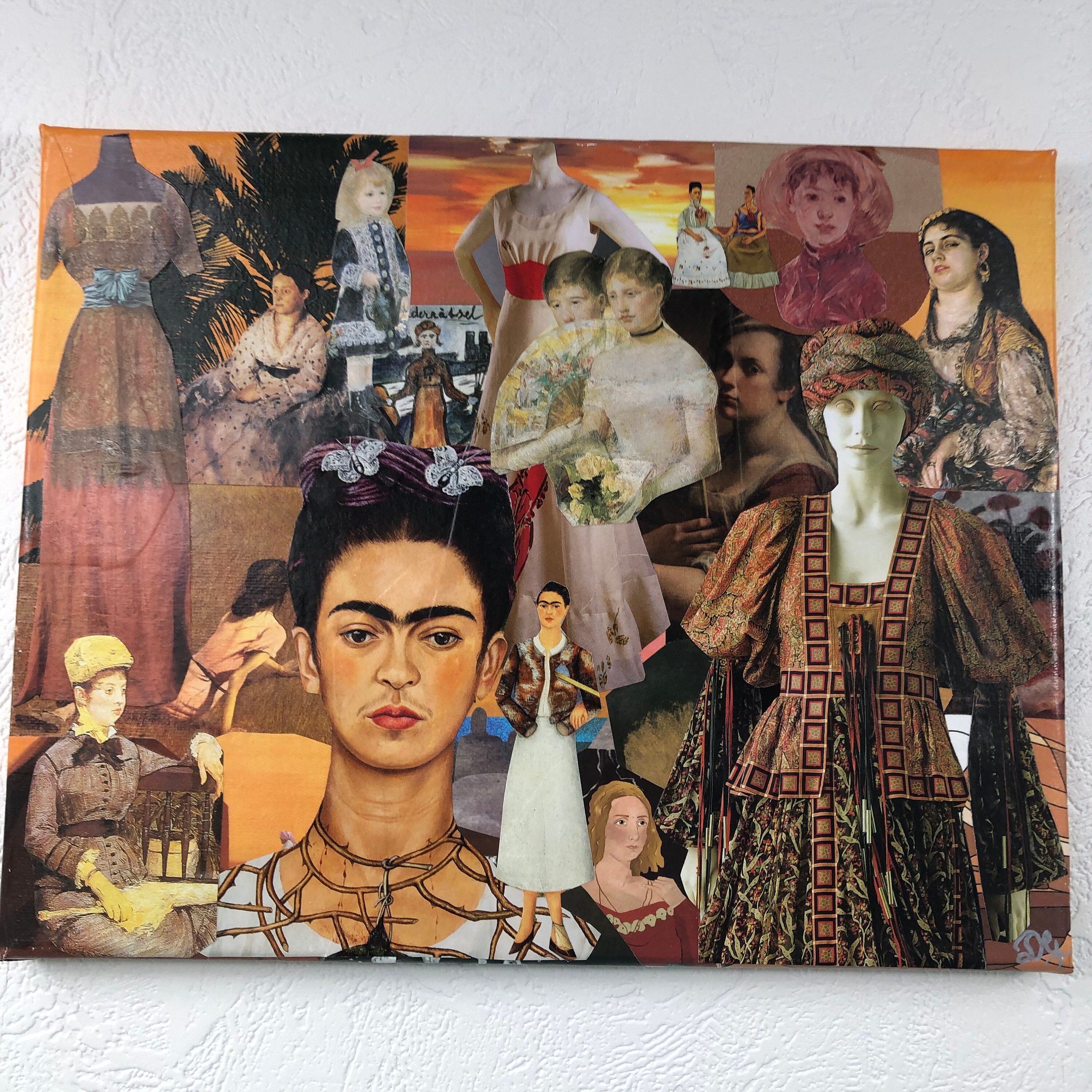 Tableaux Collage Toile Tendue 1249