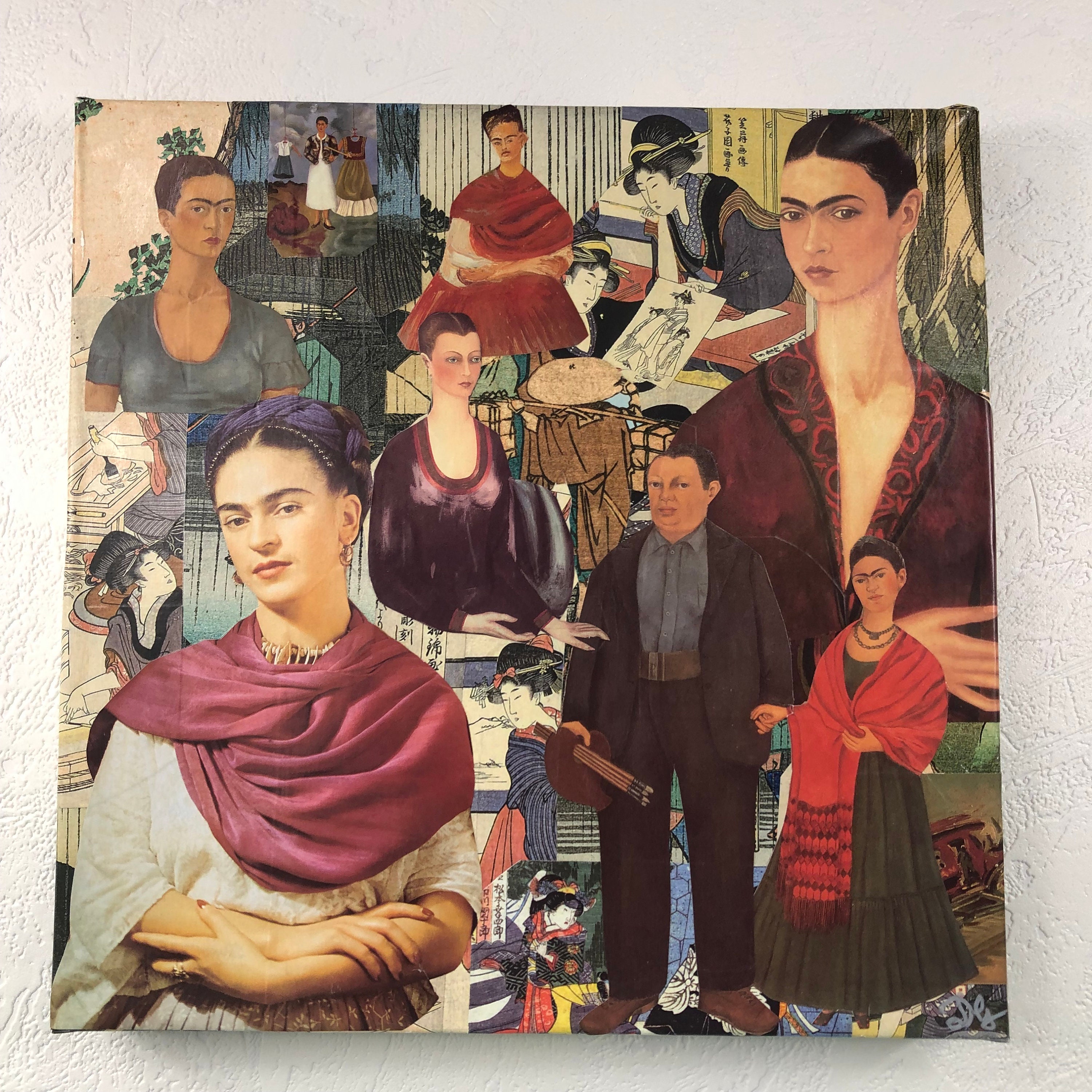 Tableaux Collage Carré Toile Tendue 1271