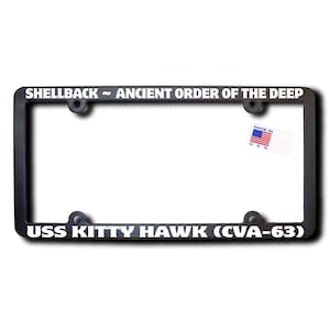 Shellback USS Kitty Hawk (CVA-63) License  Frame
