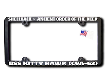 Shellback USS Kitty Hawk (CVA-63) Cadre de licence