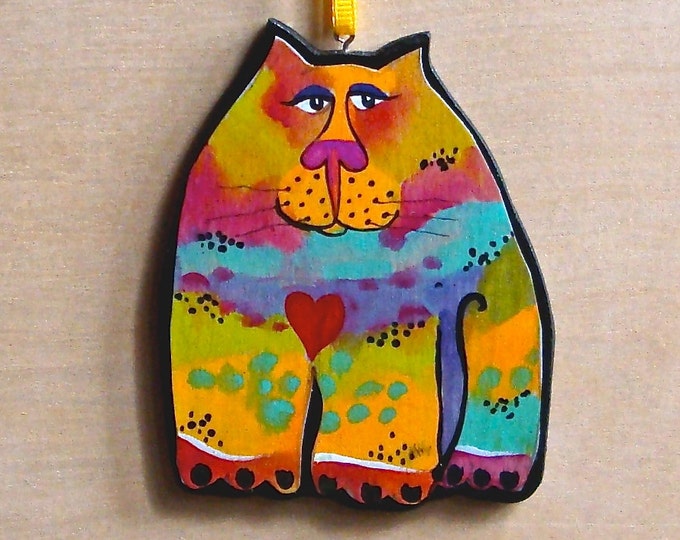 Cat Ornament Etsy