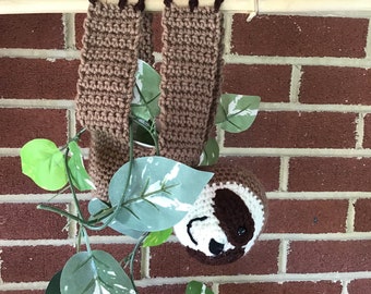 Sloth, garden, planter, sloth planter, valentines gift, Valentine’s Day, amigurumni, house plant, garden, plant , boho, shabby chic