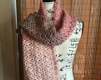 Scarf,Handmade, Mother’s Day,blush,,  chic, soft scarf, boho style,  scarf, scarf for her,  birthday , gift, holiday,