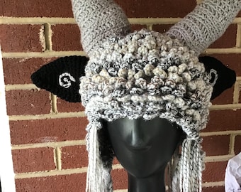 Krampus hat, comic con, krampus, krampus fest , Christmas, handmade , hat, fun hat, Krampus fest,  mythical,