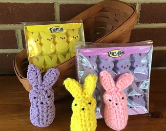 Peeps, Easter, marshmallow , marshmallow peeps, rabbit Easter ornament,Easter decor, rabbit, Easter basket stuffer,Easter basket , child toy
