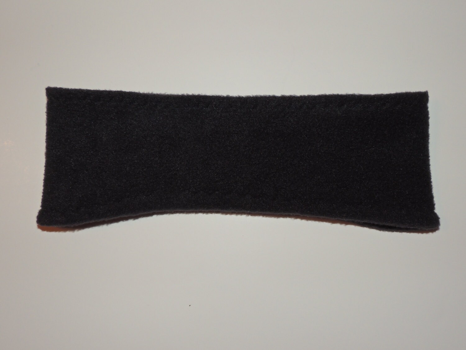 Unisex Ear Warmer Ultra Soft Warm Micro Fleece Headband Black/Dark Grey UK 
