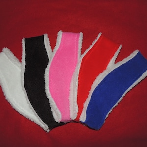 Sherpa Fleece ear warmers,  Headbands, Fleece headband, Ear Warmers, wholesale blank fleece headband Leopard print