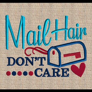 Ball Cap Mail Hair Don't Care Baseball Cap Crazy Hair - Etsy