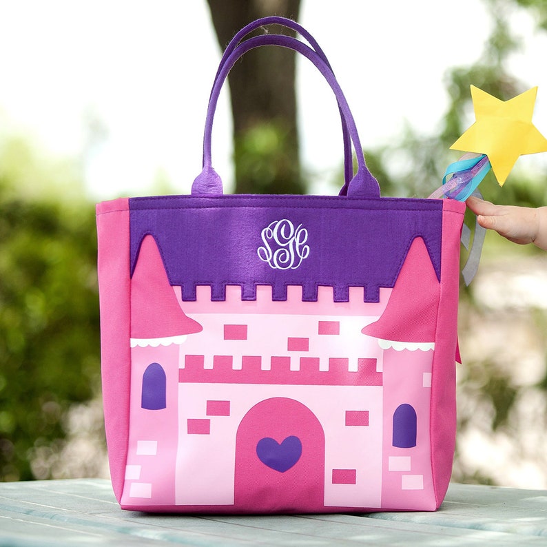 Trick or Treat bag Castle Character Tote Halloween bag