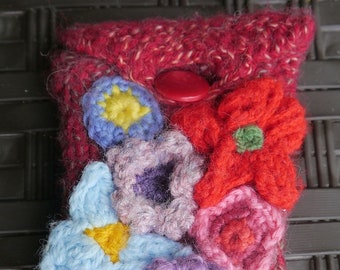 flower explosion mobile phone cover