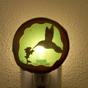 Hummingbird nightlight