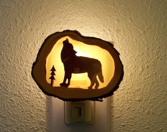 Timber Wolf nightlight