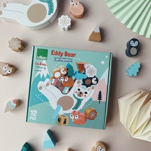 Eddy Bear wooden balance game, Vilac image 2