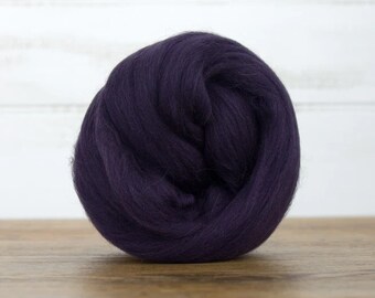 Storm Merino Wool Top Fiber For Spinning Felting Weaving or Blending Board for Rolags