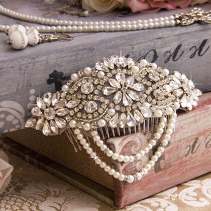 Crystal Bridal Hair comb, Crystal Wedding Hair comb, Bridal Hair Accessories, Crystal Hair comb, Bridal Head Piece, Wedding Accessories