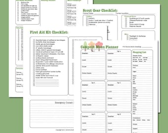 Campout Planner - Scout Troop Guide and Planner