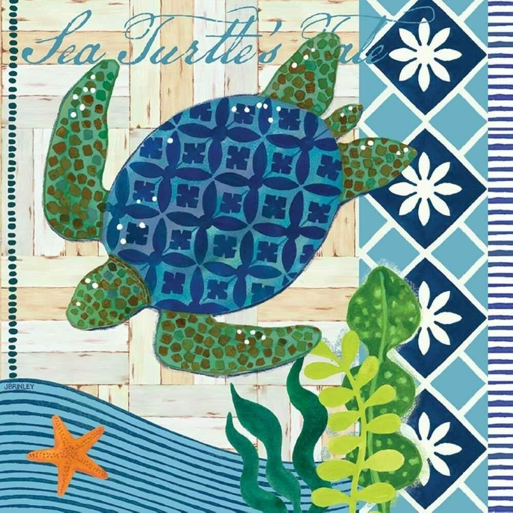 Elegant Designer Party Napkins by PPD Sea Turtle Artist Etsy