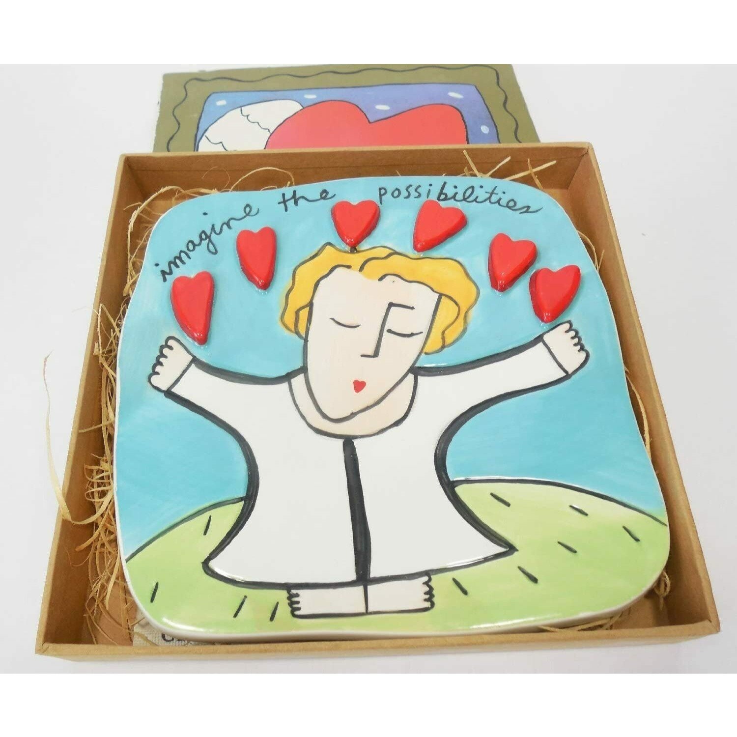 Ceramic Tile Gift Imagine the Possibilities Etsy