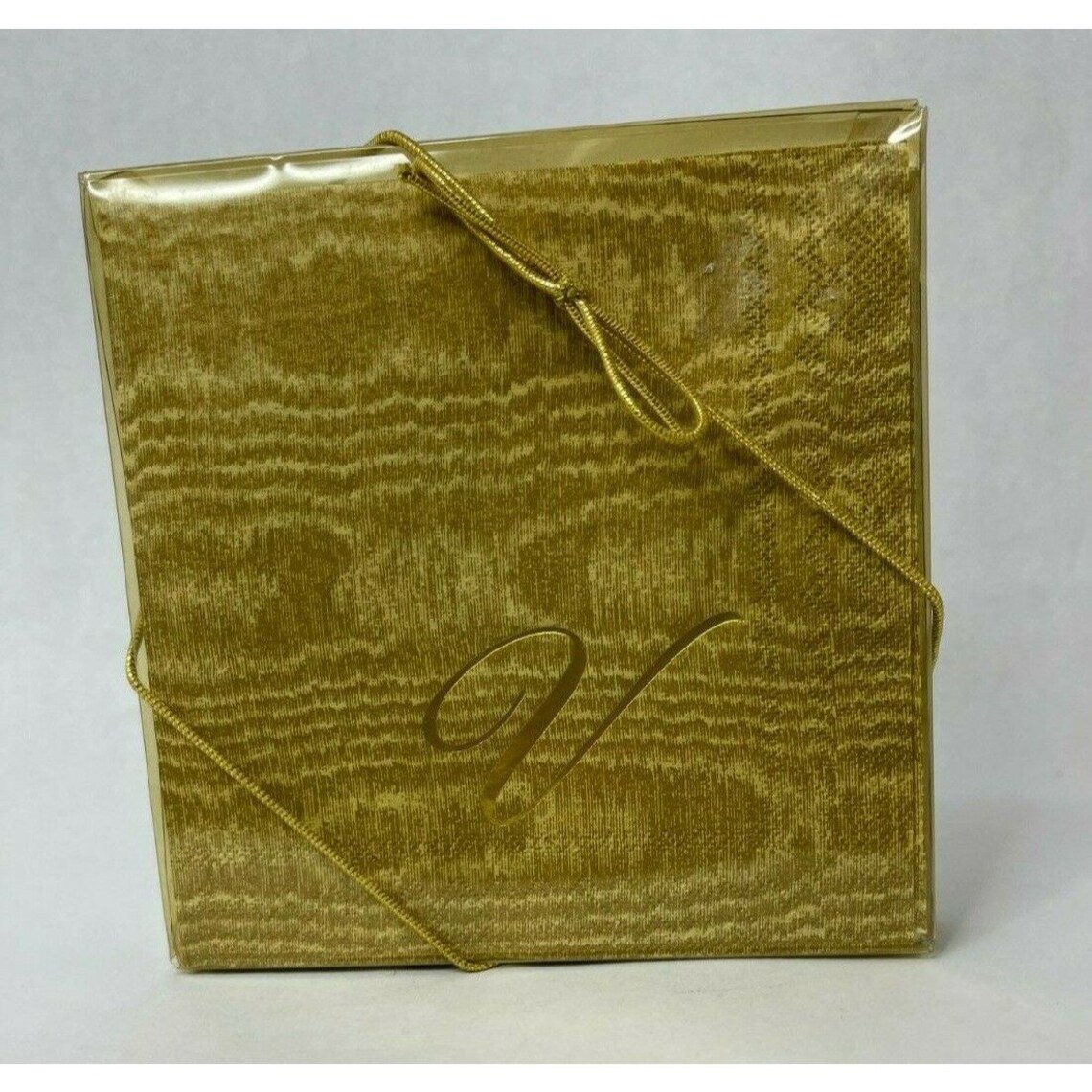 Monogram V Luxury Napkins Elegant Cocktail Beverage Napkins Etsy