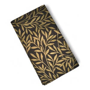 Willow Luca Bassi Party Napkins: Gold Leaf Design, 3-Ply (15-Count)