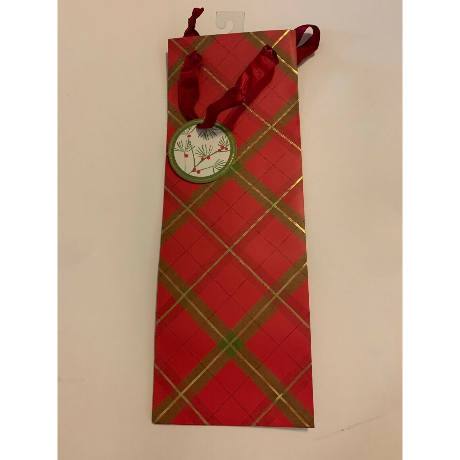 Wine / Liquor Gift Bag by The Gift Wrap Company TARTAN Etsy