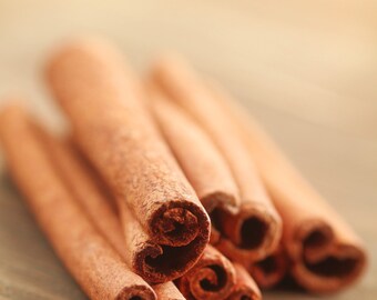 Cinnamon bundles 25cm with cocosstern and cord Scented Cinnamon!!! dekozimt Cinnamon 