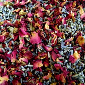 WEDDING CONFETTI FLOWER Natural Exit Toss Biodegradable Bulk Organic Dry Lavender Rose Petal Mix Eco Compostable Sterile 4oz 1lb 8oz 12oz