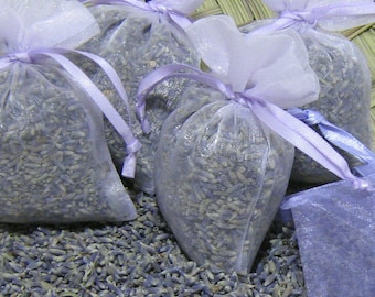 25 Lavender Sachet Organic Bulk Biodegradable Ecofriendly Favors