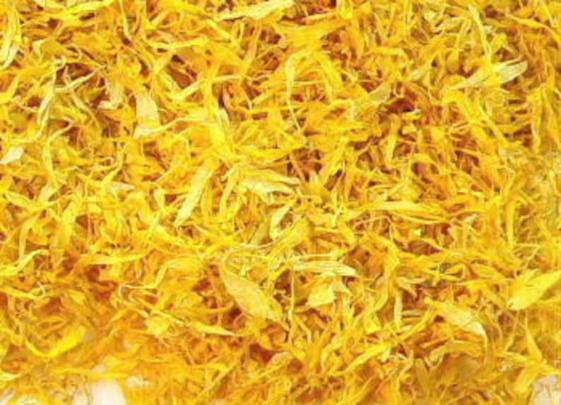 1-5lb Organic CALENDULA Flower Whole Bulk Dry Marigold Herb Tea Culinary Edible Immune Boost Calm Heal Soothe Skin Relief Salve Oil Bath Aid image 2