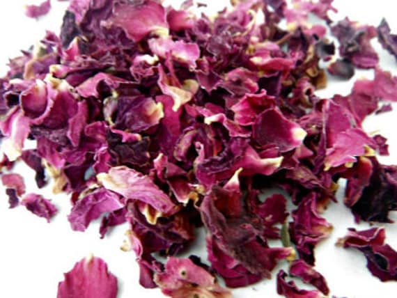 Red Rose Petals Pure Edible Organic Net