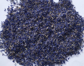 BULK WHOLESALE Organic Blue Cornflower Petal Whole Dry Edible Culinary Biodegradable Confetti Natural Wedding Exit Toss 1lb 2lb 3lb 4lb 5lb