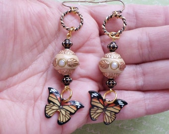Monarch Butterfly Earrings