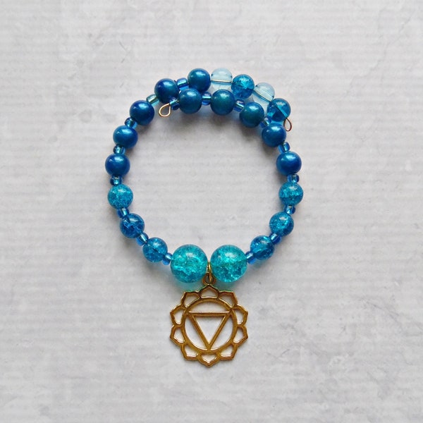 Throat Chakra Bracelet Vissudha 5th Chakra Yoga