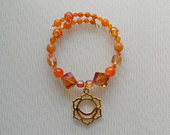 2nd Chakra Bracelet - Sacral Chakra Svadhishthana Bracelet