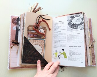 アンティーク　コーヒー袋　ジャンクジャーナル　③ アンティーク コーヒー袋 ジャンクジャーナル ③ 50枚のシート