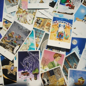 Snowland Tarot Deck Full 78 Cards With Tarot Bag image 1