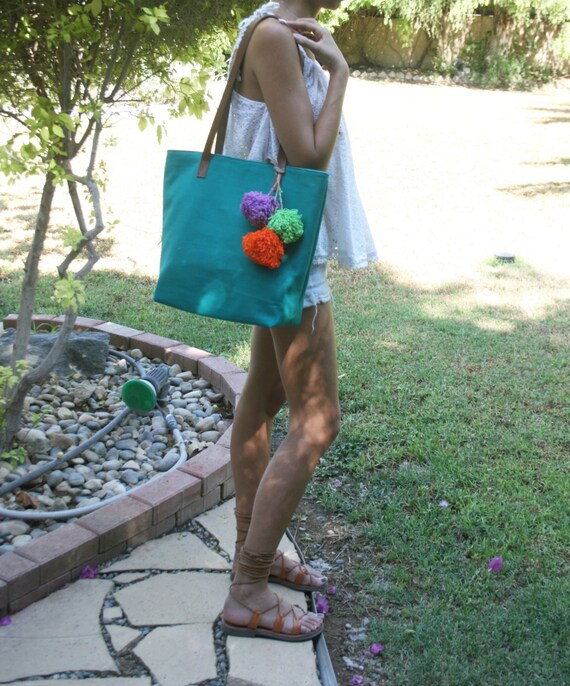canvas beach bag tote